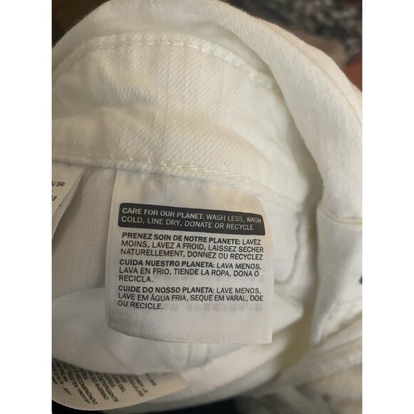 LEVIS overall Dress womens small Off White Small - Picture 6 of 6